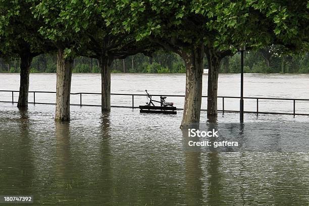 Enchente - Fotografias de stock e mais imagens de Banco - Assento - Banco - Assento, Enchente, Acidente Natural