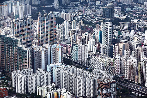 istock Buildings of Hong Kong 180747406