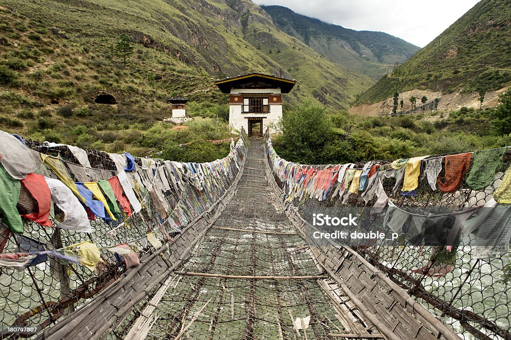 Crossing at Thimpu - Royalty-free Bhutan Stockfoto