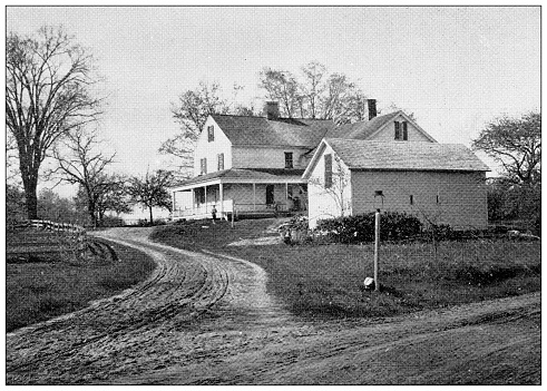 Antique image of Hampden County, Massachusetts: Old Tavern, North Wilbraham