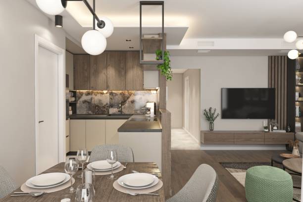 istock Elegant Modern Living Room 07 1807491888