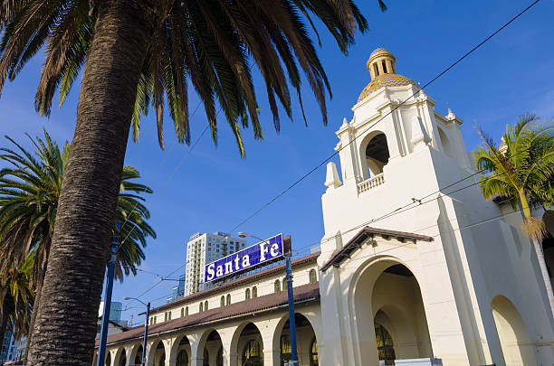 istock Santa Fe Train Depot in San Diego, CA 180749337