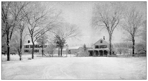 istock Antique image of Hampden County, Massachusetts: Brimfield 1807498431