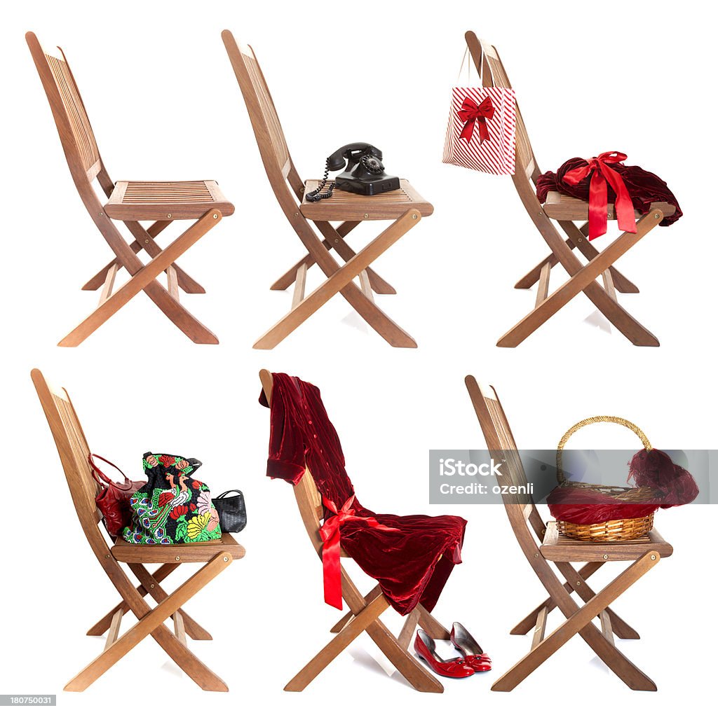 Elementy wierzchu krzesła - Zbiór zdjęć royalty-free (Krzesło)
