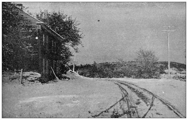 istock Antique image of Hampden County, Massachusetts: Brimfield 1807500930