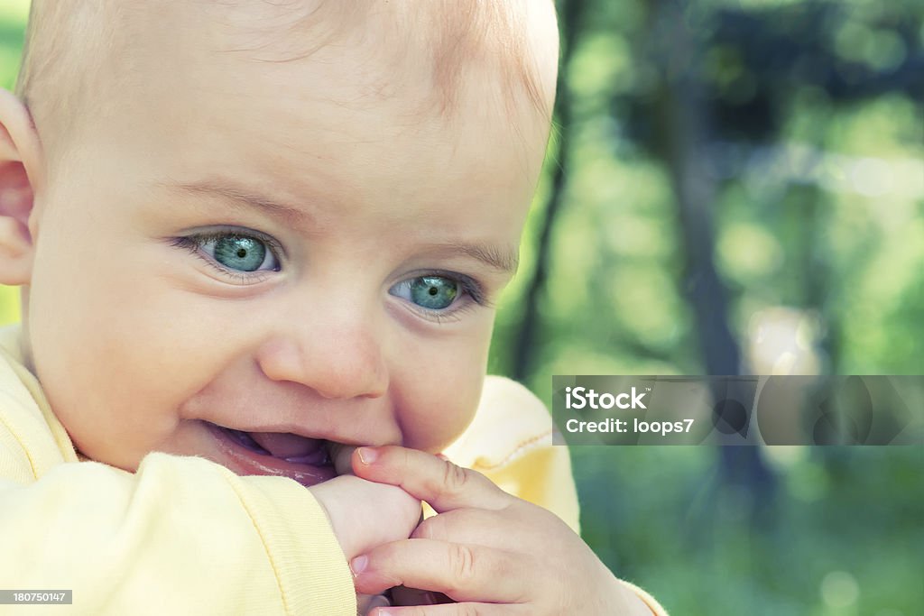 Pequeno Bebê Menino - Foto de stock de 6-11 meses royalty-free