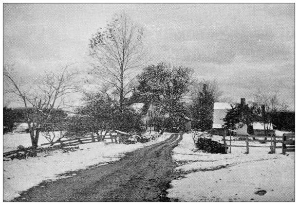 istock Antique image of Hampden County, Massachusetts: Brimfield 1807503761