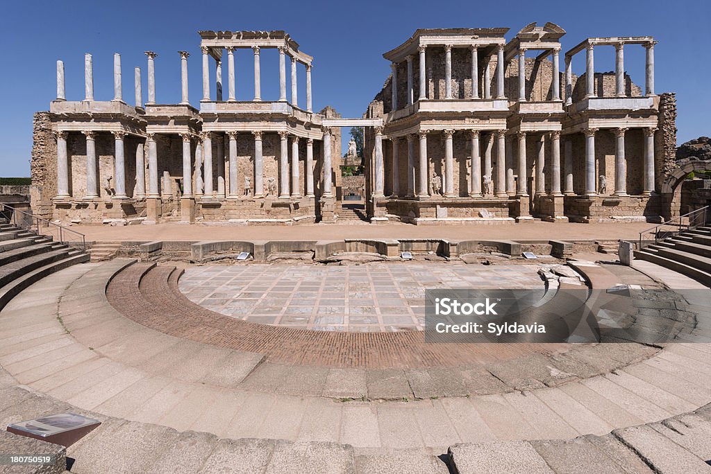 L'amphithéâtre - Photo de Merida - Spain libre de droits