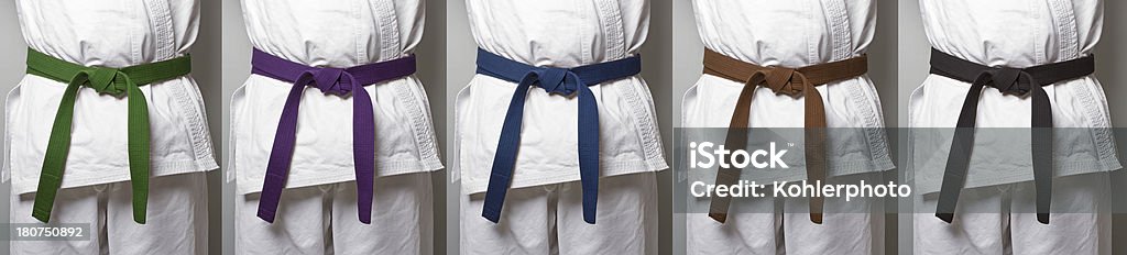 Cinturón de Karate - Foto de stock de Kárate libre de derechos