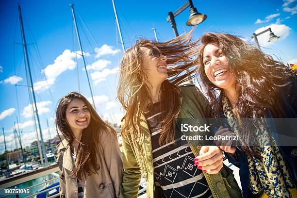 Group Of Happy Female Friends Stock Photo - Download Image Now - 18-19 Years, Activity, Adolescence