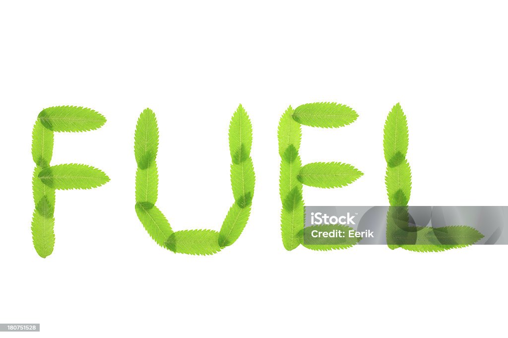 Combustível verde - Royalty-free Alfabeto Foto de stock