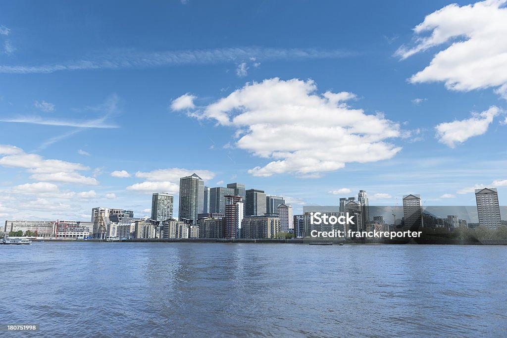 Londres aço skyline de Canary Wharf - Royalty-free Alto - Descrição Física Foto de stock