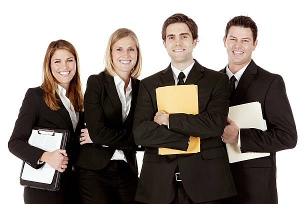 istock Happy business team 180752168