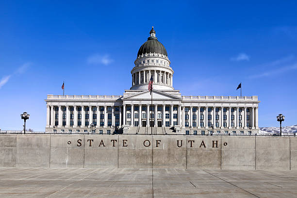 istock Utah state capital building in Salt Lake City 180752921