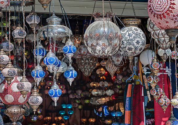 istock Turkish lanterns on the Grand Bazaar in Istanbul 180753178