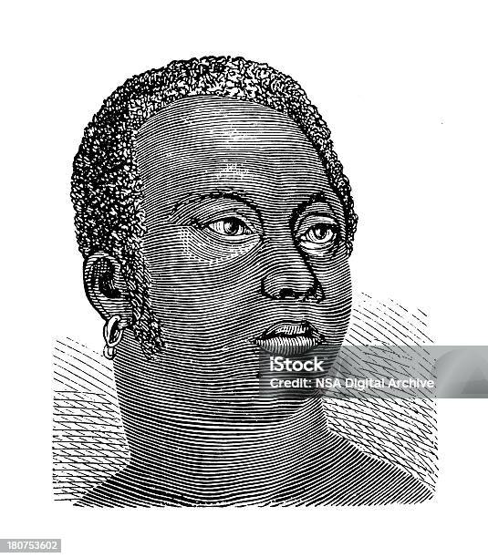 Ilustración de Hombre Africano De La Costa Dorada África Occidental y más Vectores Libres de Derechos de Adulto