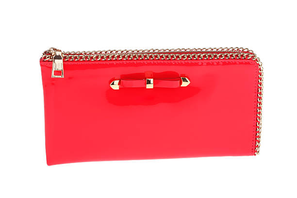 istock Fashionable Red Handbag 180754016