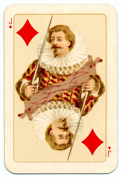 istock Tudor Jack of Diamonds playing card Goodall 1895 180754167