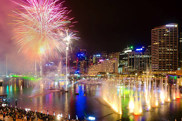 Vivid Sydney - Darling Harbour Fireworks