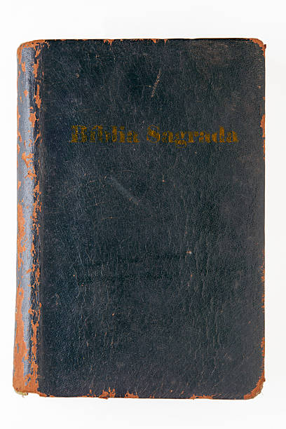 istock Holy Bible - old book in portugues 180754881