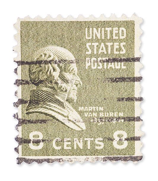 istock Vintage US stamp - Martin Van Buren 180755461