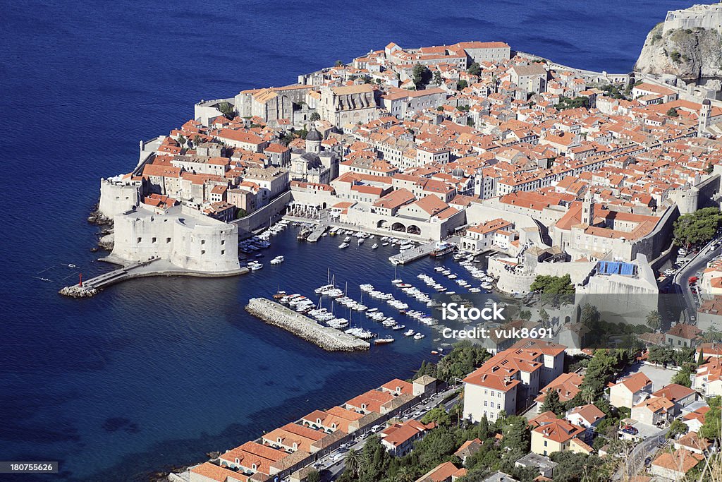 Altstadt von Dubrovnik - Lizenzfrei Adriatisches Meer Stock-Foto