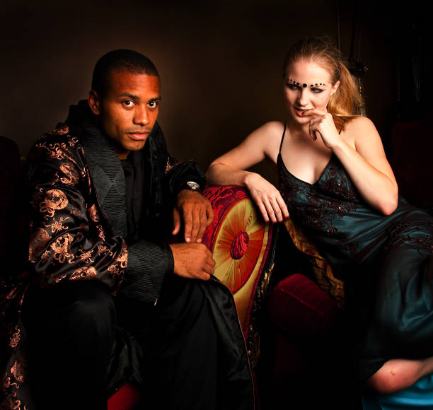 istock Man & Woman Lounging 180755878