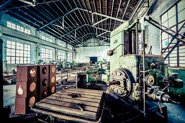istock Vintage Industrial Machinery 180756475