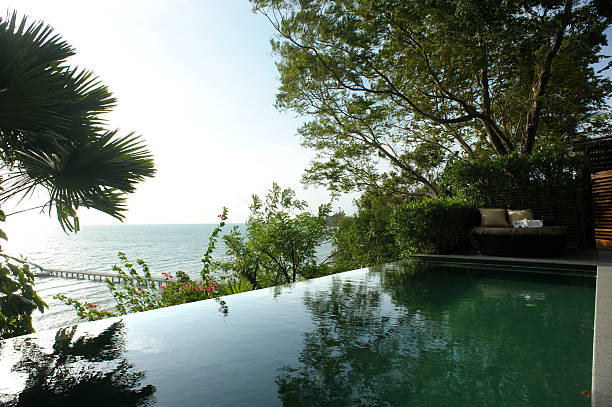 istock Idillyc villa's Infinity Pool, Koh Samui, Thailand 180756750