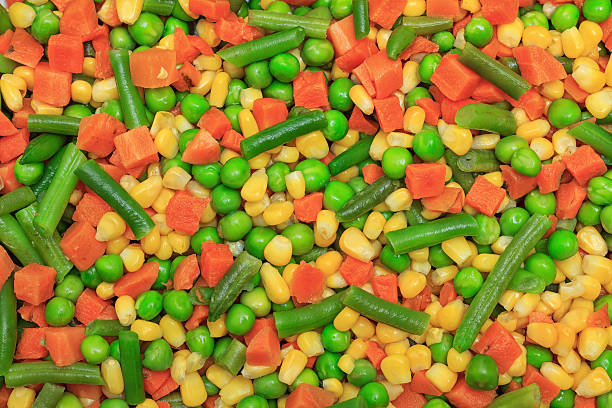 Mixed vegetables Mixed vegetables grain and cereal products stock pictures, royalty-free photos & images
