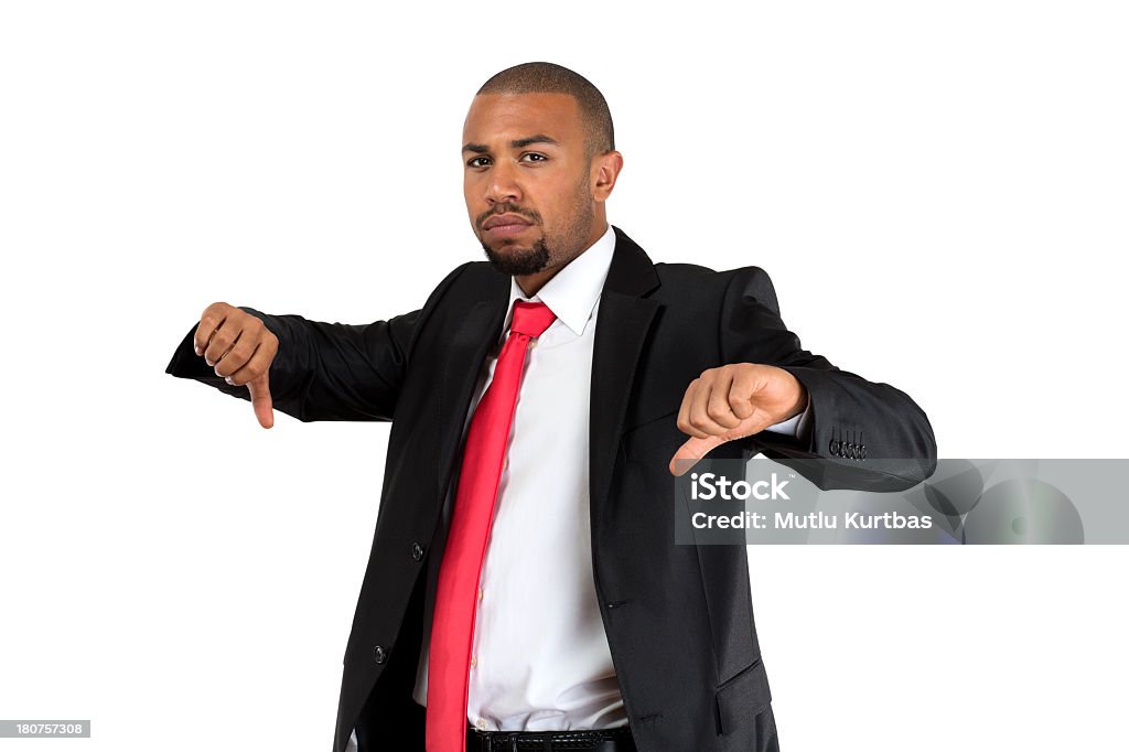 Young black man make bad sign with fingers http://www.istockphoto.com/file_thumbview_approve/29698962/3/stock-photo-29698962-confident-young-business-man-in-suit.jpg Adult Stock Photo