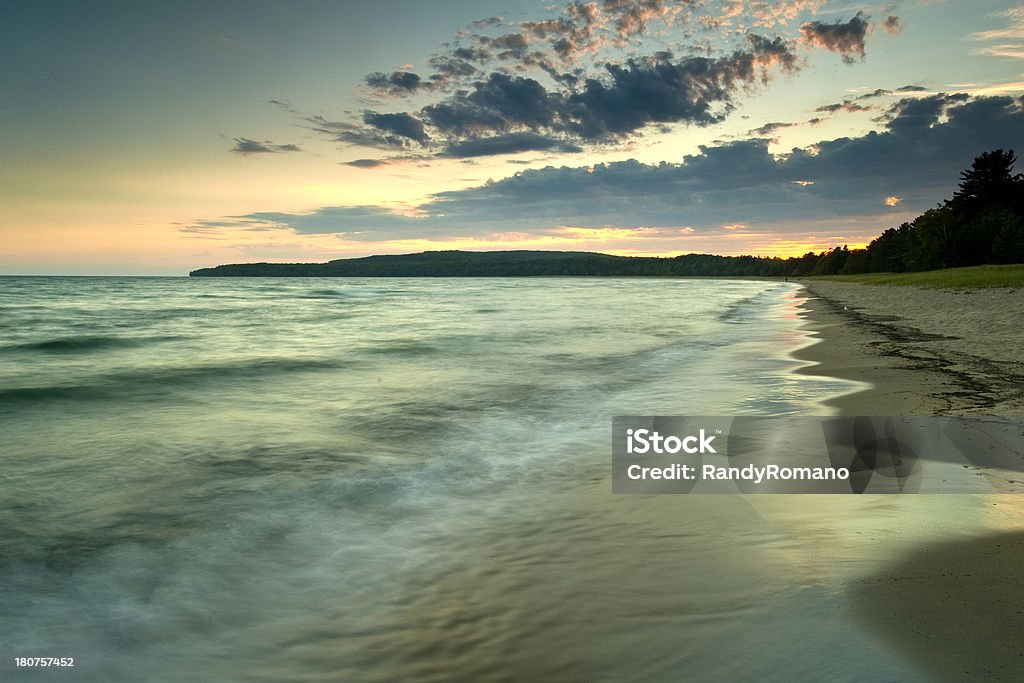 Lago Superior al atardecer - Foto de stock de Lago Superior libre de derechos