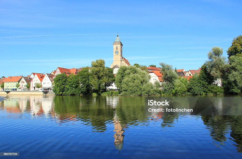 Kirche der Stadt Nuertingen/Deutschland - Lizenzfrei Baden-Württemberg Stock-Foto