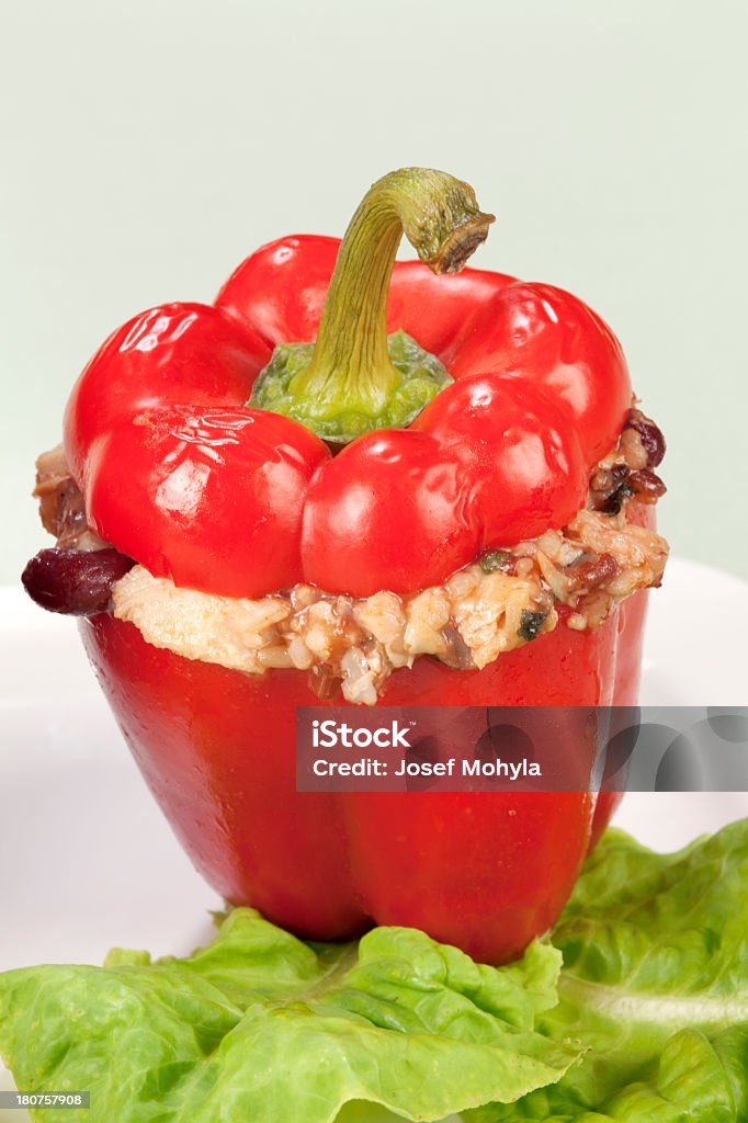 Peperone ripieno - Foto stock royalty-free di Alimentazione sana