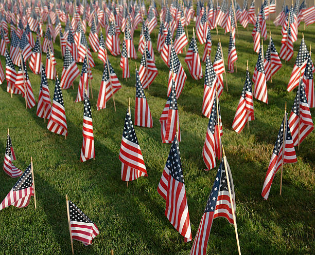 flags stock photo