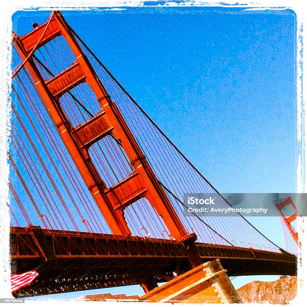 O Golden Gate - Royalty-free Arquitetura Foto de stock