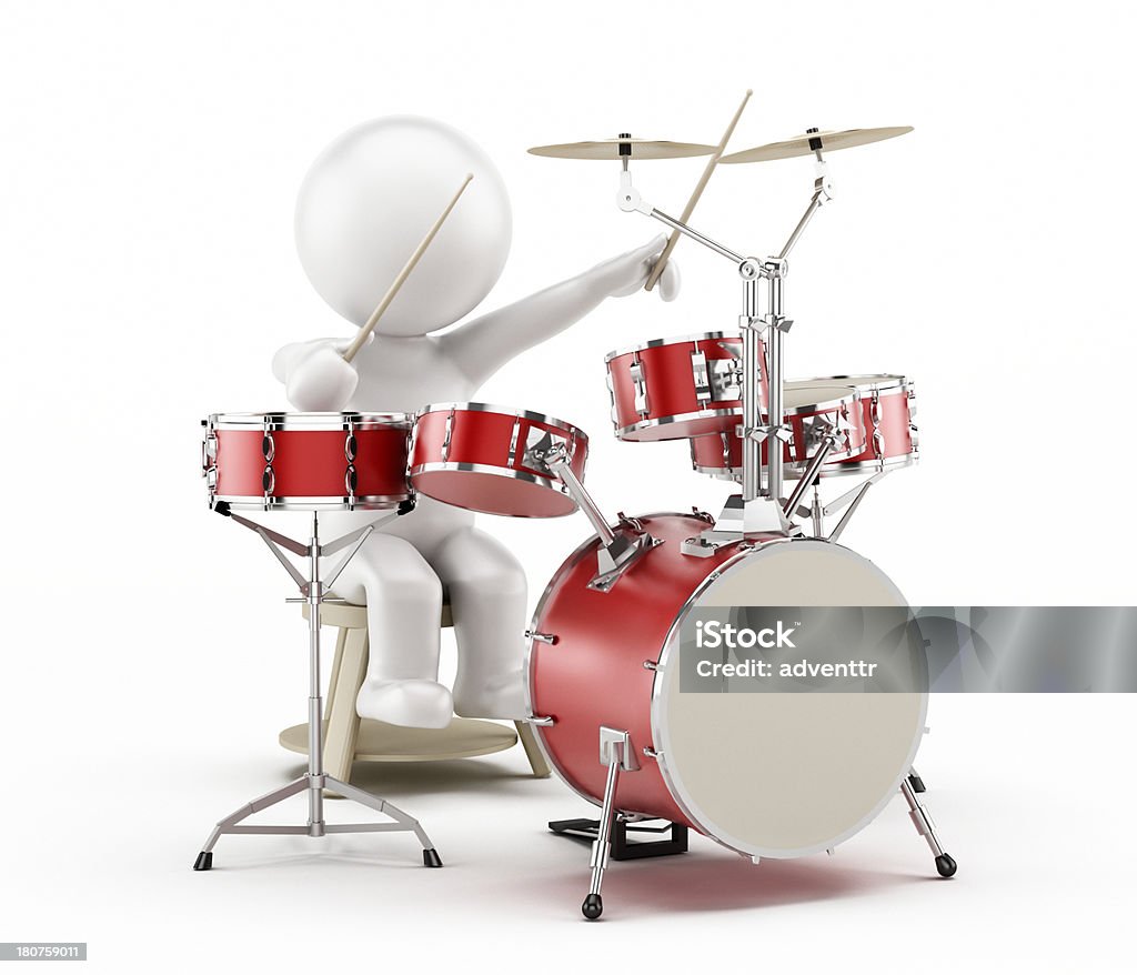 Baterista - Royalty-free Arte, Cultura e Espetáculo Foto de stock