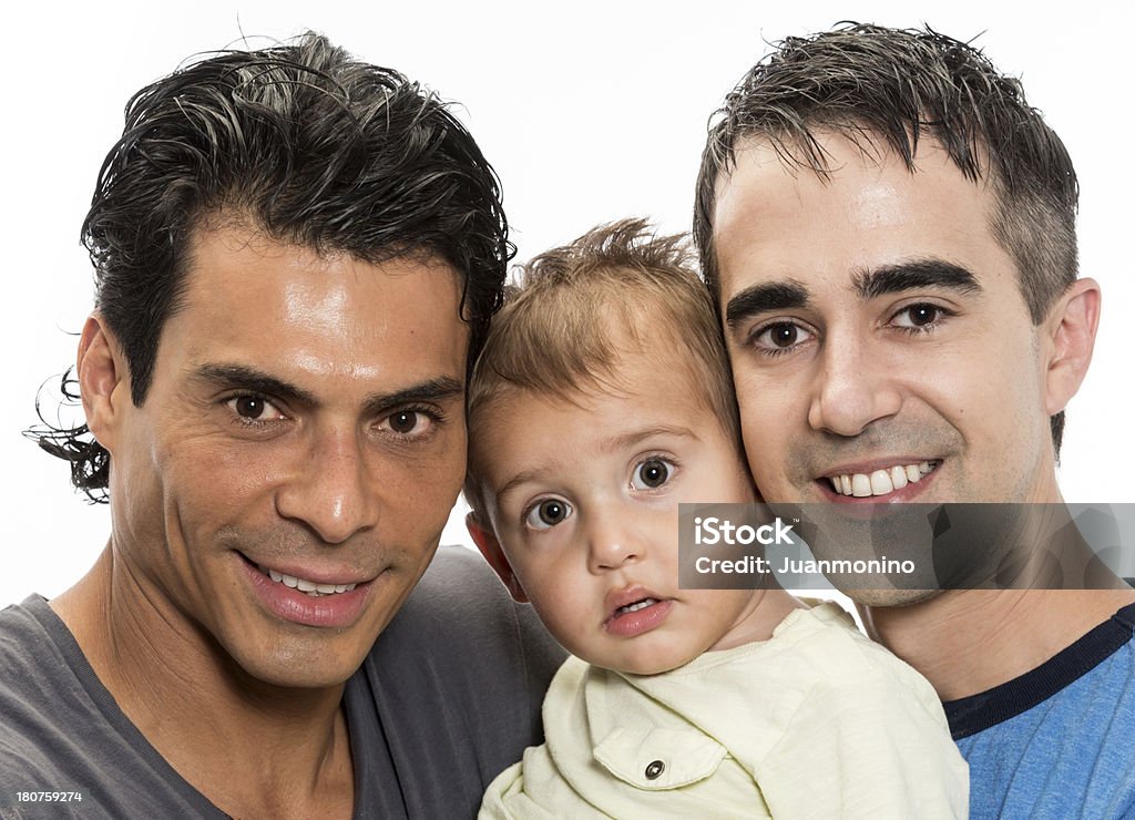 Genitori e figlio - Foto stock royalty-free di Adozione