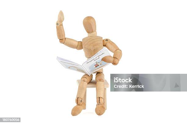Wooden Mannequin As Storyteller Stock Photo - Download Image Now - Adult, Artist's Figure, Assistance