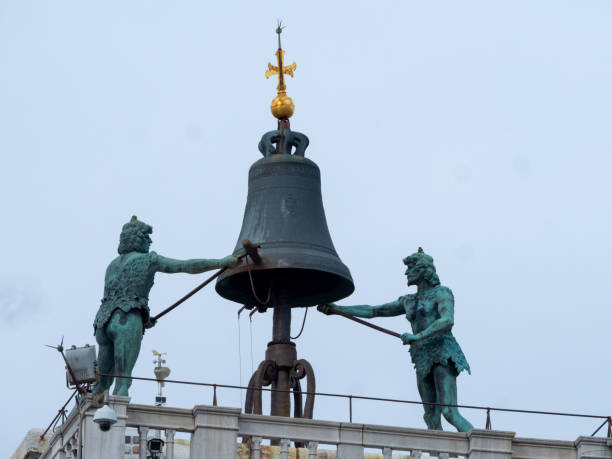istock Mechanical bell ringer at San Marco cathedral, Venice, Italy 1807607233