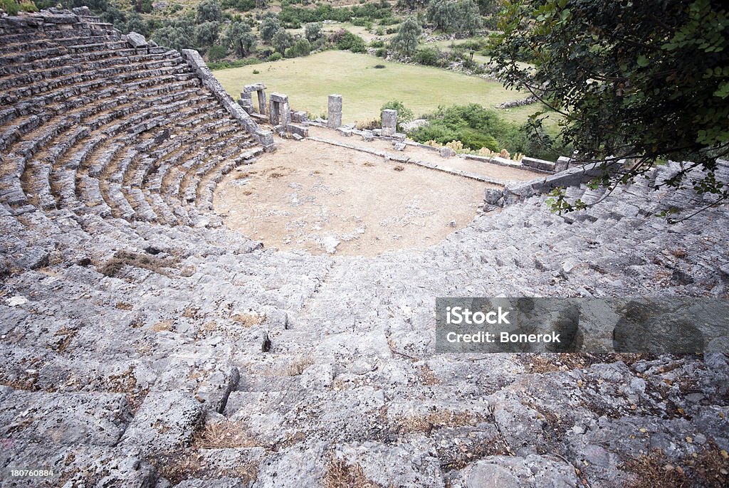 Ruínas do anfiteatro - Foto de stock de Anfiteatro royalty-free