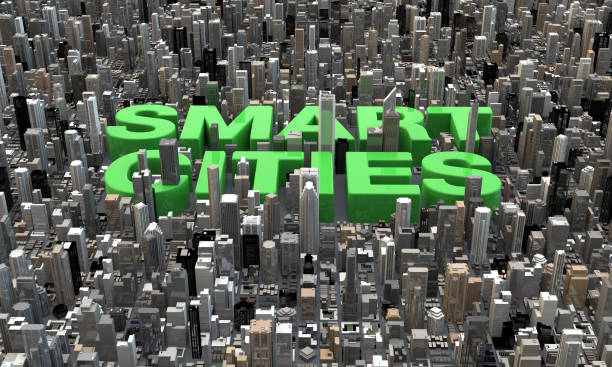 istock 3D smart cities text in between buildings skyscrapers 180761009