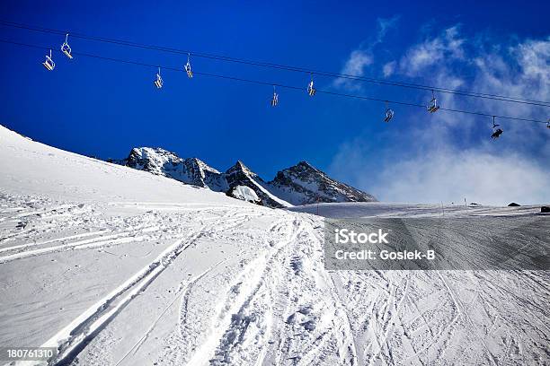 French Alps Val Thorens Stock Photo - Download Image Now - Beauty In Nature, Blue, Color Image