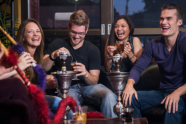 Hookah Bar stock photo