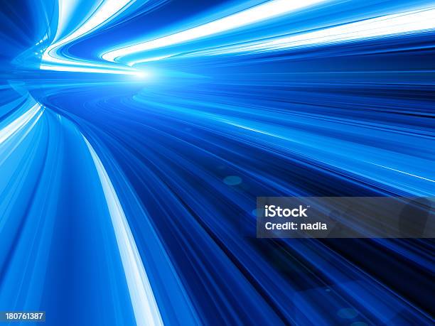 Light Background Stock Photo - Download Image Now - Blue Background, Fuel and Power Generation, Speed