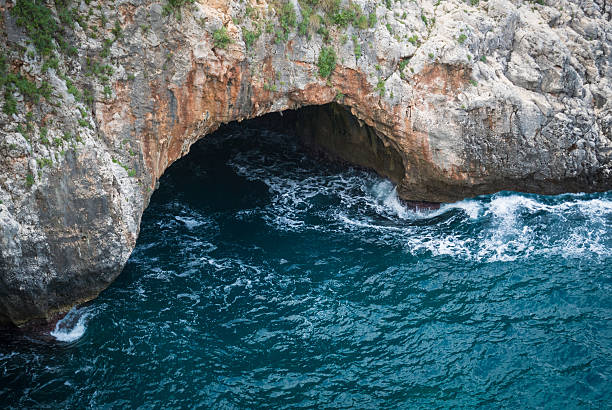 Rocky paisagem italiana - foto de acervo