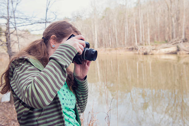 istock Female Nature Photographer 180761501