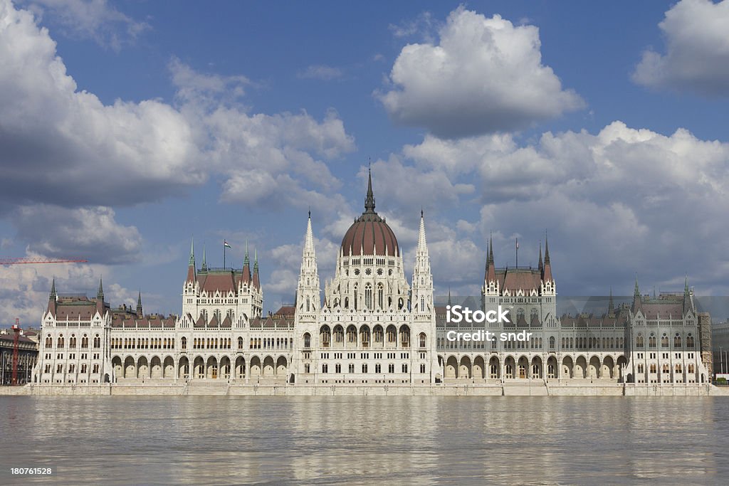 Ungarisches Parlamentsgebäude - Lizenzfrei Architektur Stock-Foto