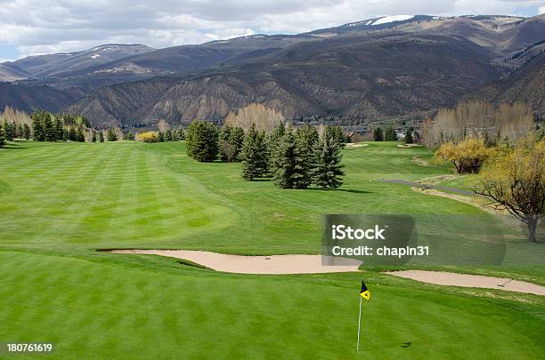 Поле Для Гольфа В Биверкрик В Спринг — стоковые фотографии и другие картинки Поле для гольфа - Поле для гольфа, Колорадо, Гольф