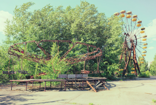 Abandoned Amusement Park of Pripyat, Chernobyl, Ukraine